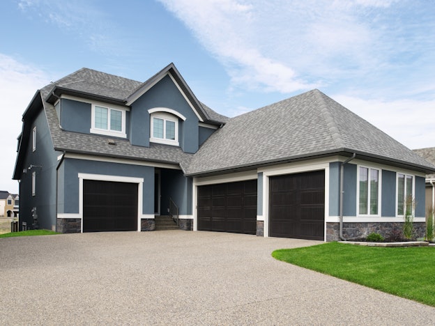 Designer Fibreglass garage door